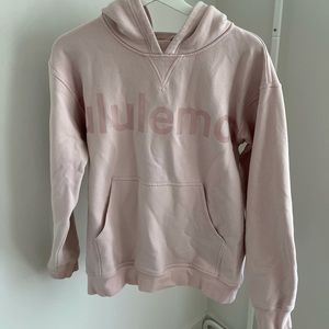 Lululemon pink sweatshirt